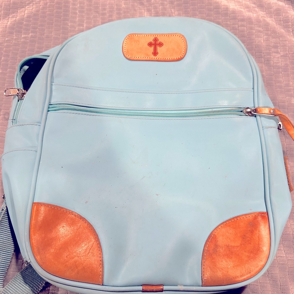 Turquoise Jon Hart backpack